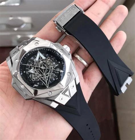 hublot watch silver|Hublot watch original.